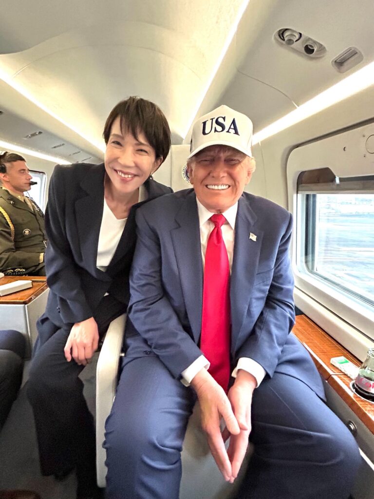 Takaichi e Trump