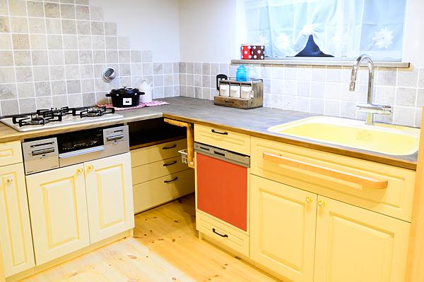 新築のオリジナルキッチン