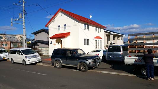 新築後の定期点検の様子