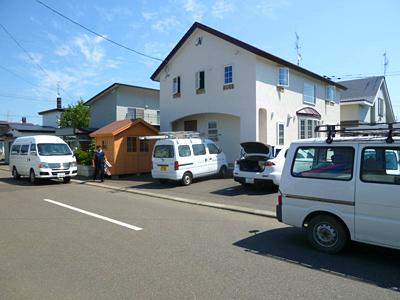 新築後の定期点検の様子