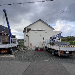 幸せポカポカ配達人。